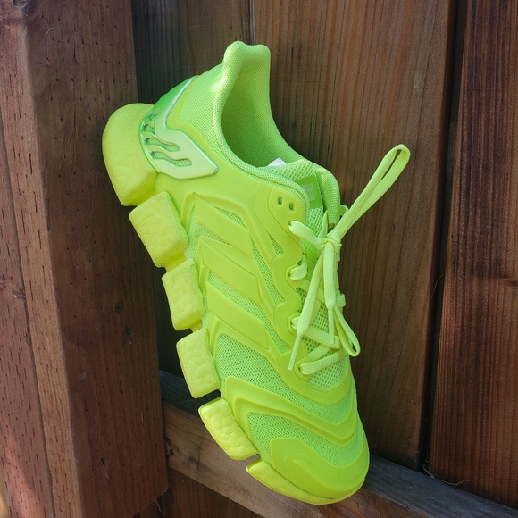 adidas men's CLIMACOOL VENTO running shoes sneakers Solar Yellow Unisex - Picture 9 of 16